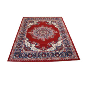 tappeto vintage rosso