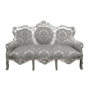 divano barocco grigio