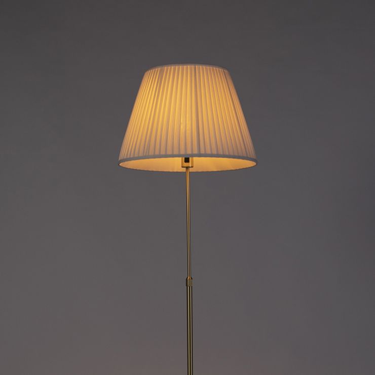 Lampada Da Terra Con Piume Di Struzzo - LED Dimmerabile 3 Colori | Moderna Per Camera Da Letto - Foto 7