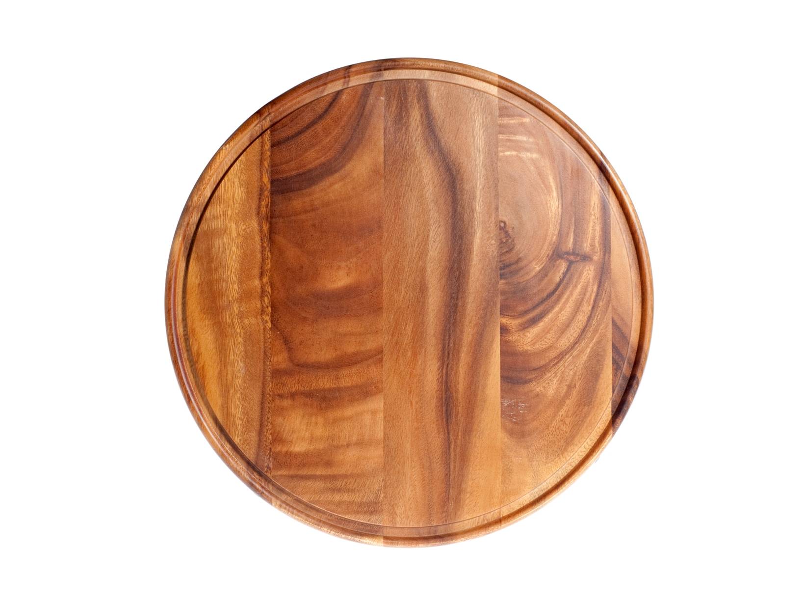 Gadget Compleanno Bambini Specchio Rotondo In Legno Di Teak