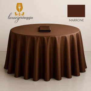 TOVAGLIA RASO MARRONE Luxury Noleggio